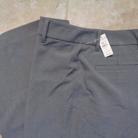 NWT Talbots Curvy Gray Career Pants Dress Slacks - Picture 9 of 9